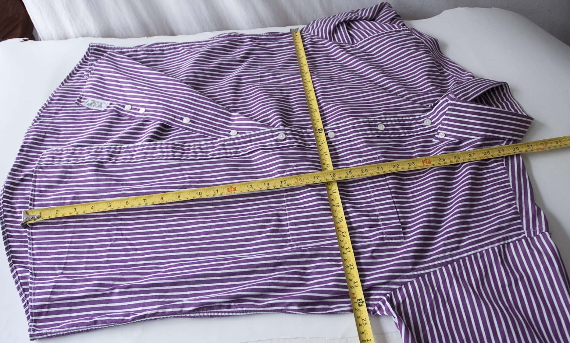 Bullock & Jones Bullock & Jones Shirt Purple /White Size XL Made in USA Size US XL / EU 56 / 4 - 4 Thumbnail