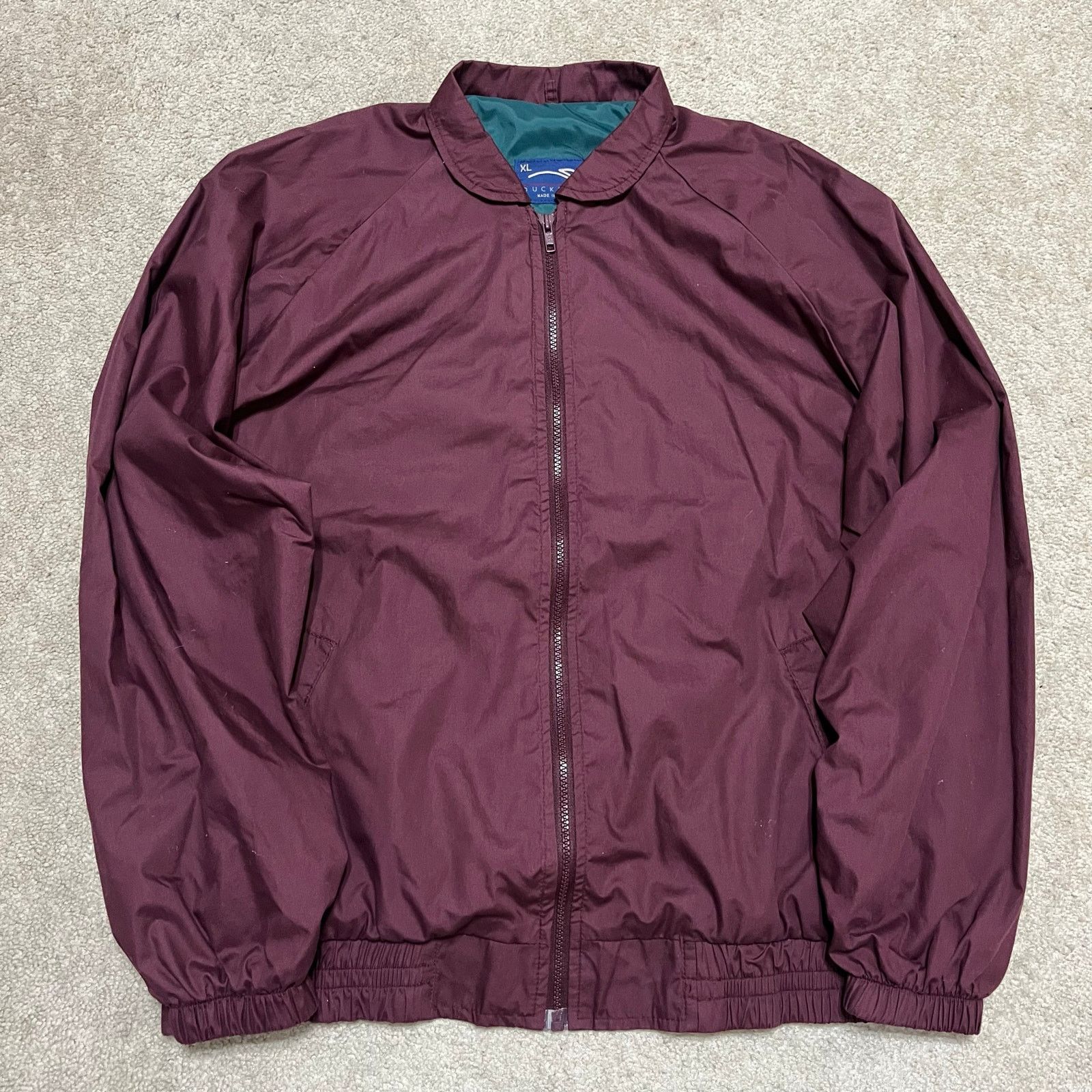 Other Vintage Duckster Nylon Lined Burgundy Outdoor Jacket XL Size US XL / EU 56 / 4 - 2 Thumbnail