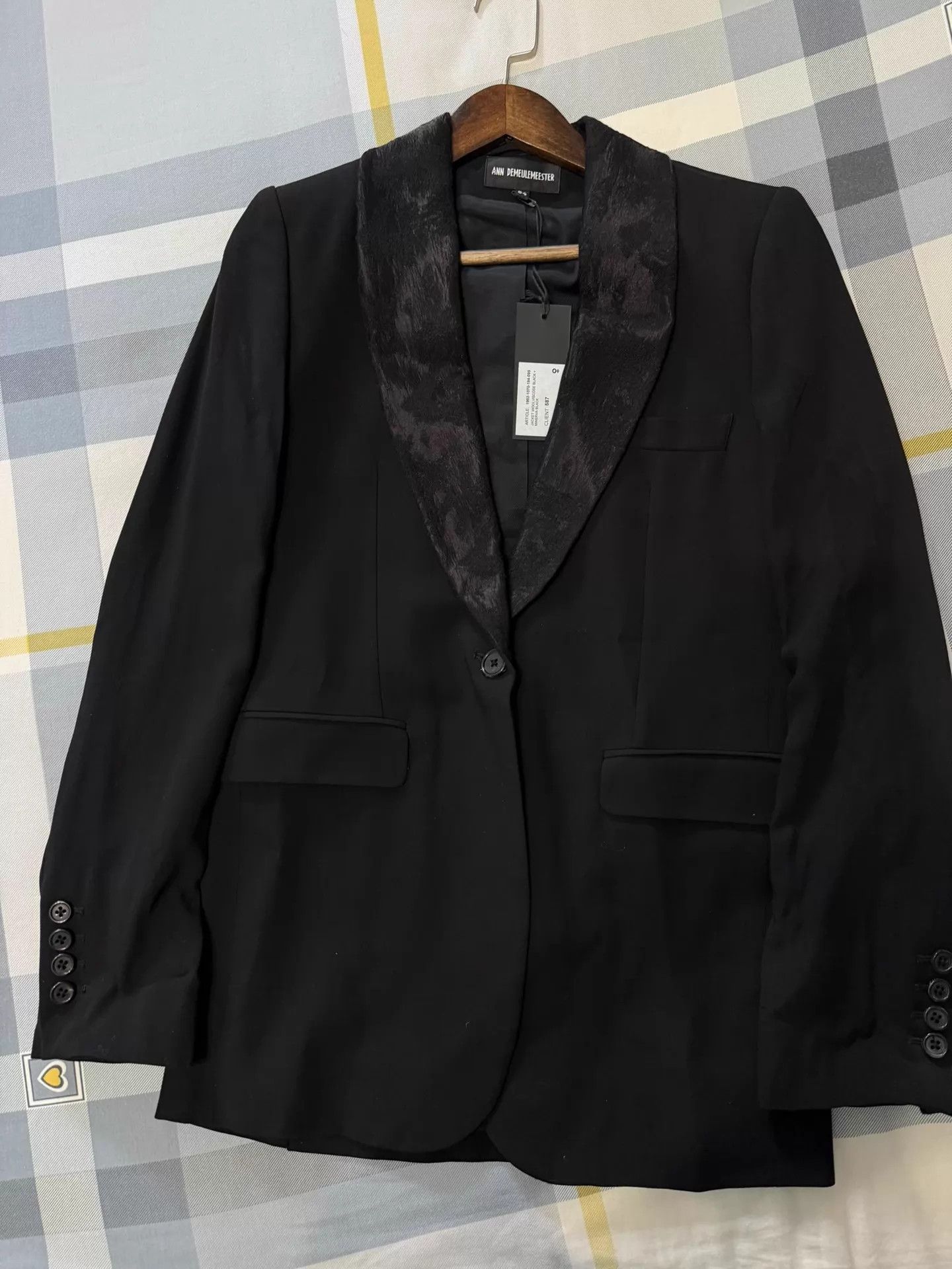 Ann Demeulemeester Ann Demeulemeester women's 95 new stunning suit Size XXS / US 00 / IT 34 - 1 Thumbnail