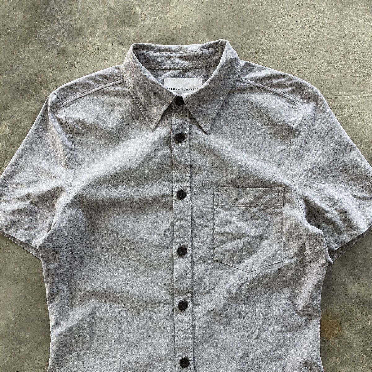 Stephan Schneider STEPHAN SCHNEIDER Oxford Button Shirt Size US S / EU 44-46 / 1 - 3 Thumbnail