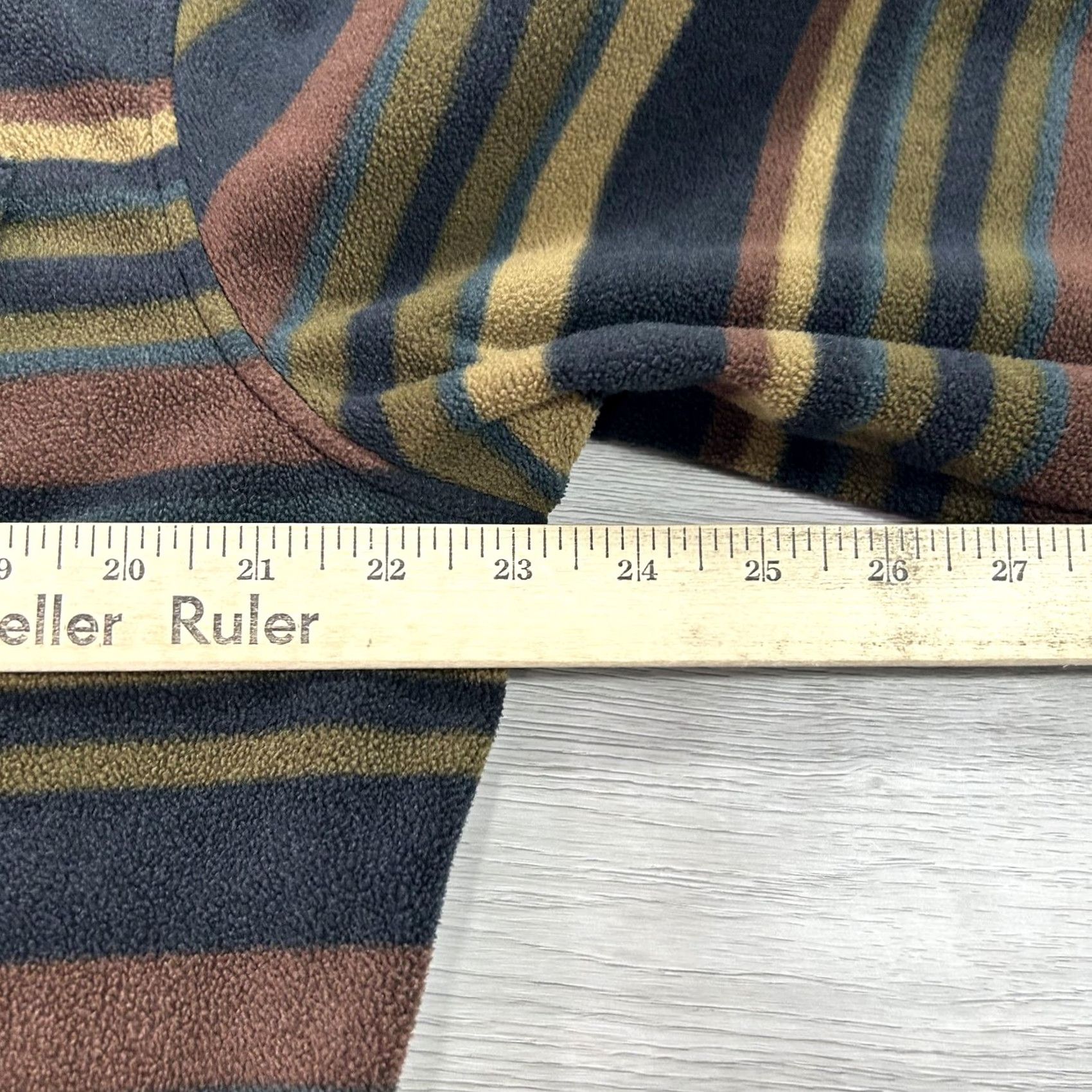 Eddie Bauer Eddie Bauer Shirt Mens Medium Multicolor Striped Fleece Button Up Outdoor Size US M / EU 48-50 / 2 - 7 Thumbnail