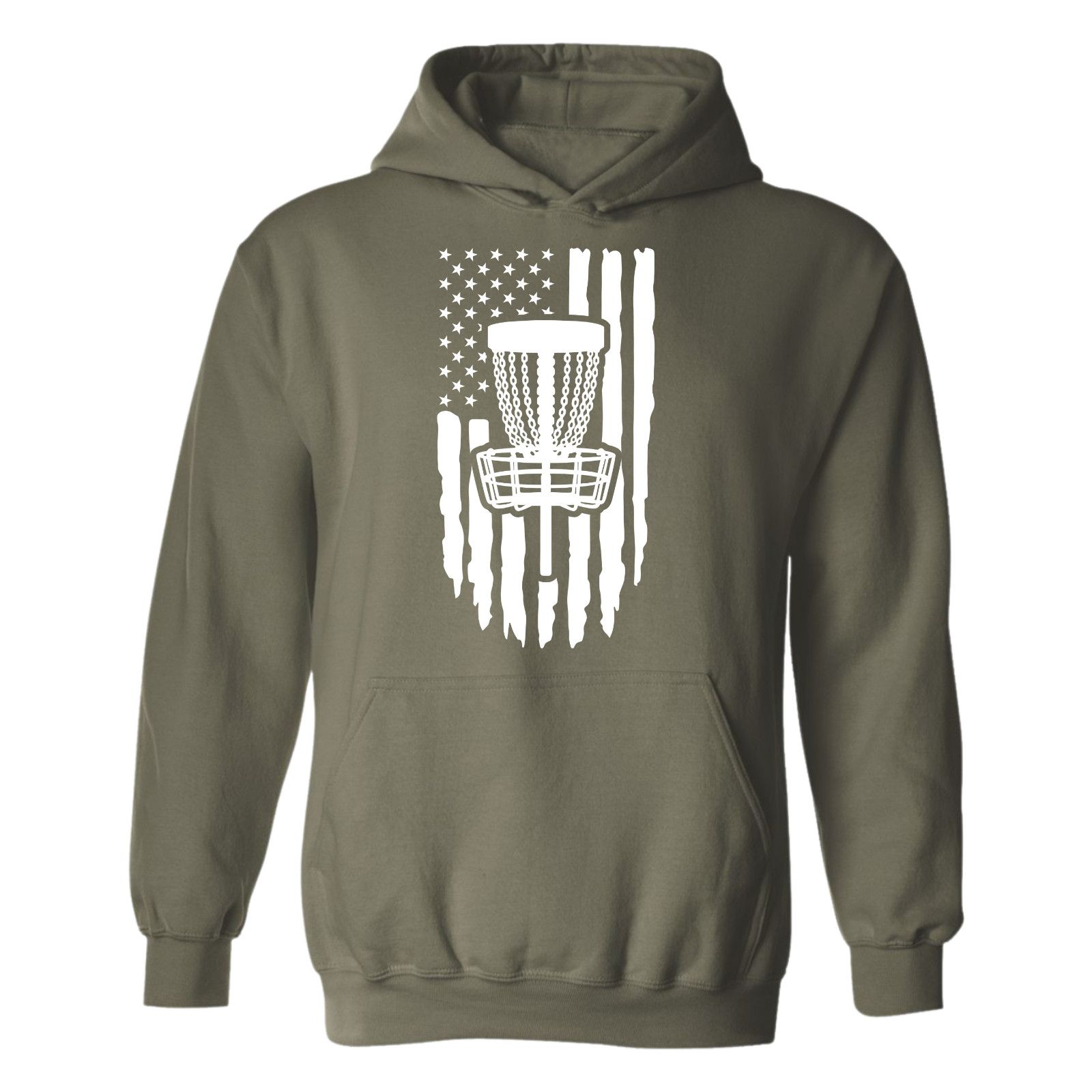 Other Disc Golf Pullover Hoodie PATRIOTIC AMERICAN FLAG Sweatshirt Size US L / EU 52-54 / 3 - 6 Thumbnail