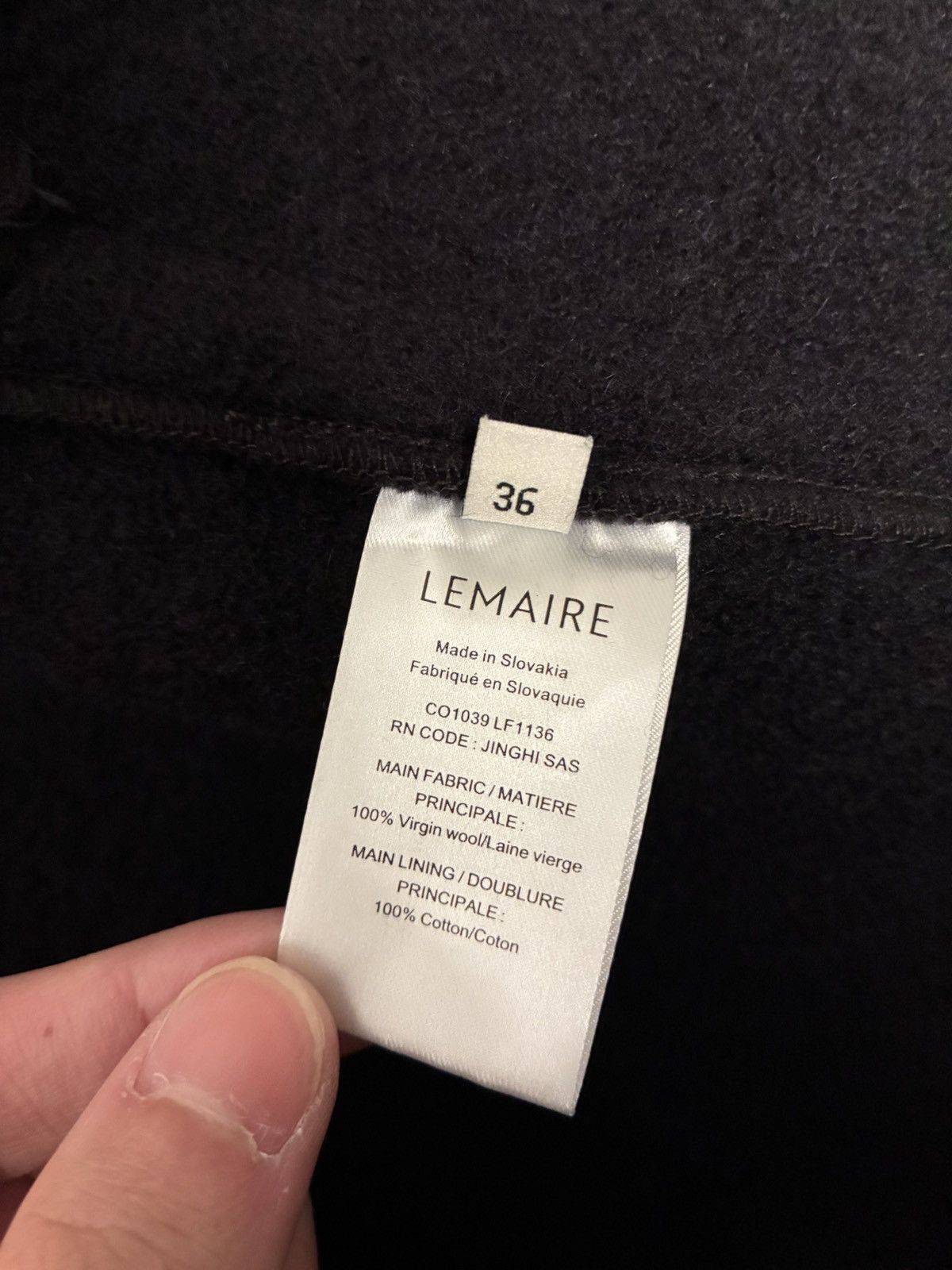 Lemaire LEMAIRE Short Bathrobe Coat Size XS / US 0-2 / IT 36-38 - 5 Thumbnail