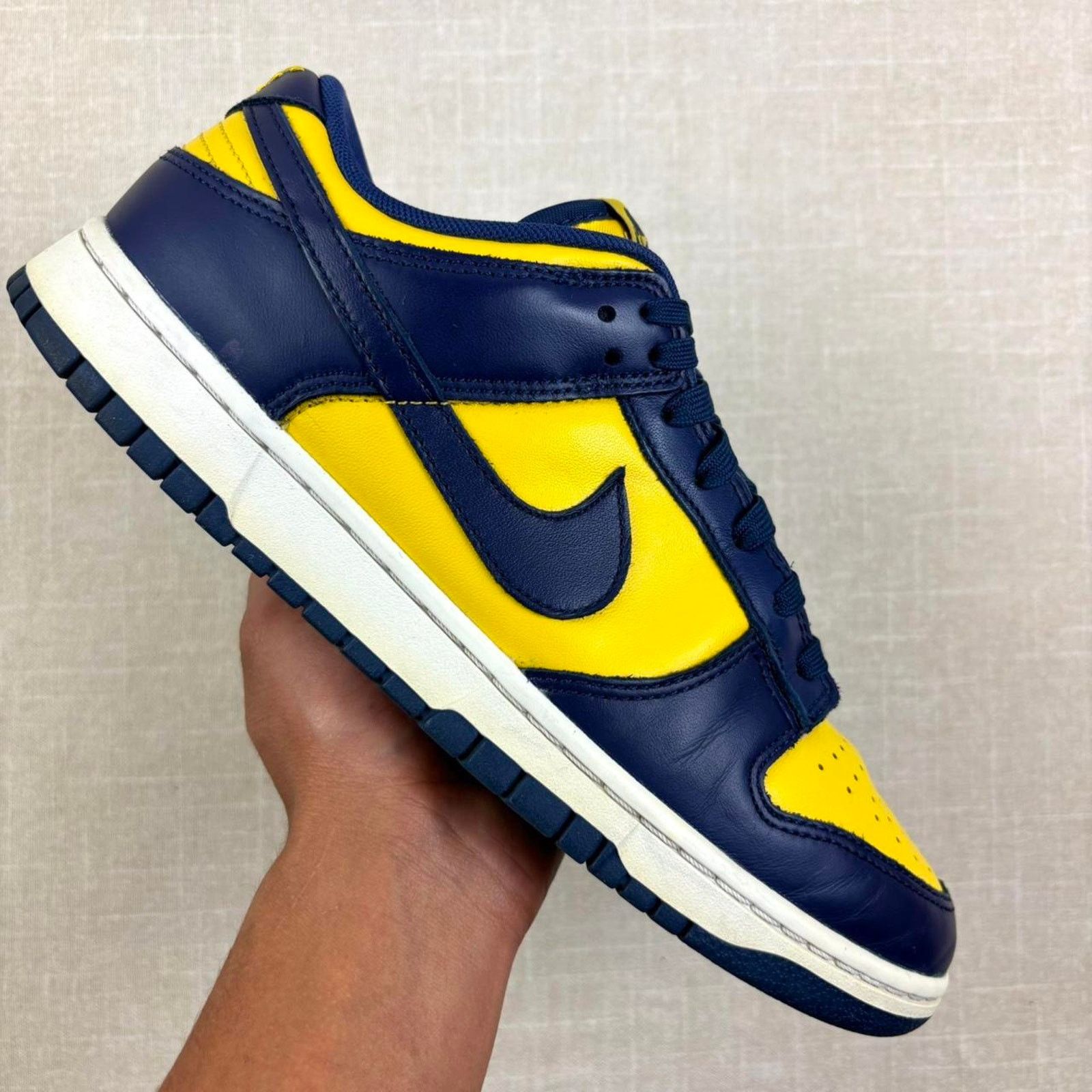 Nike 😱 2021 Nike Dunk Low “Michigan” 10M Size US 10 / EU 43 - 1 Thumbnail