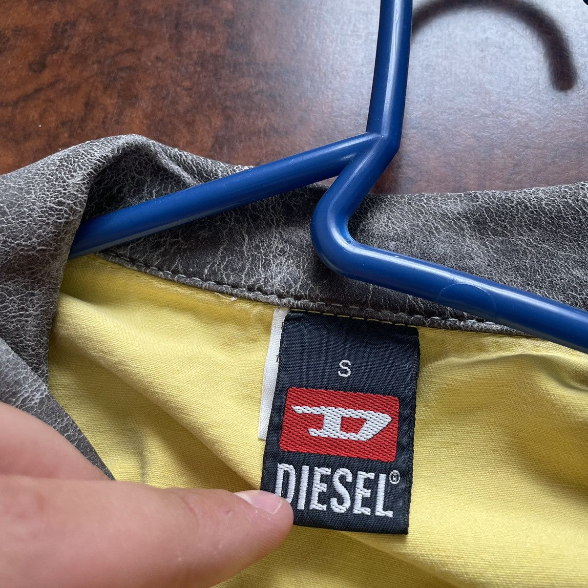 Diesel × Vintage 90s Diesel bomber denim jacket jeans desert Size US S / EU 44-46 / 1 - 3 Thumbnail