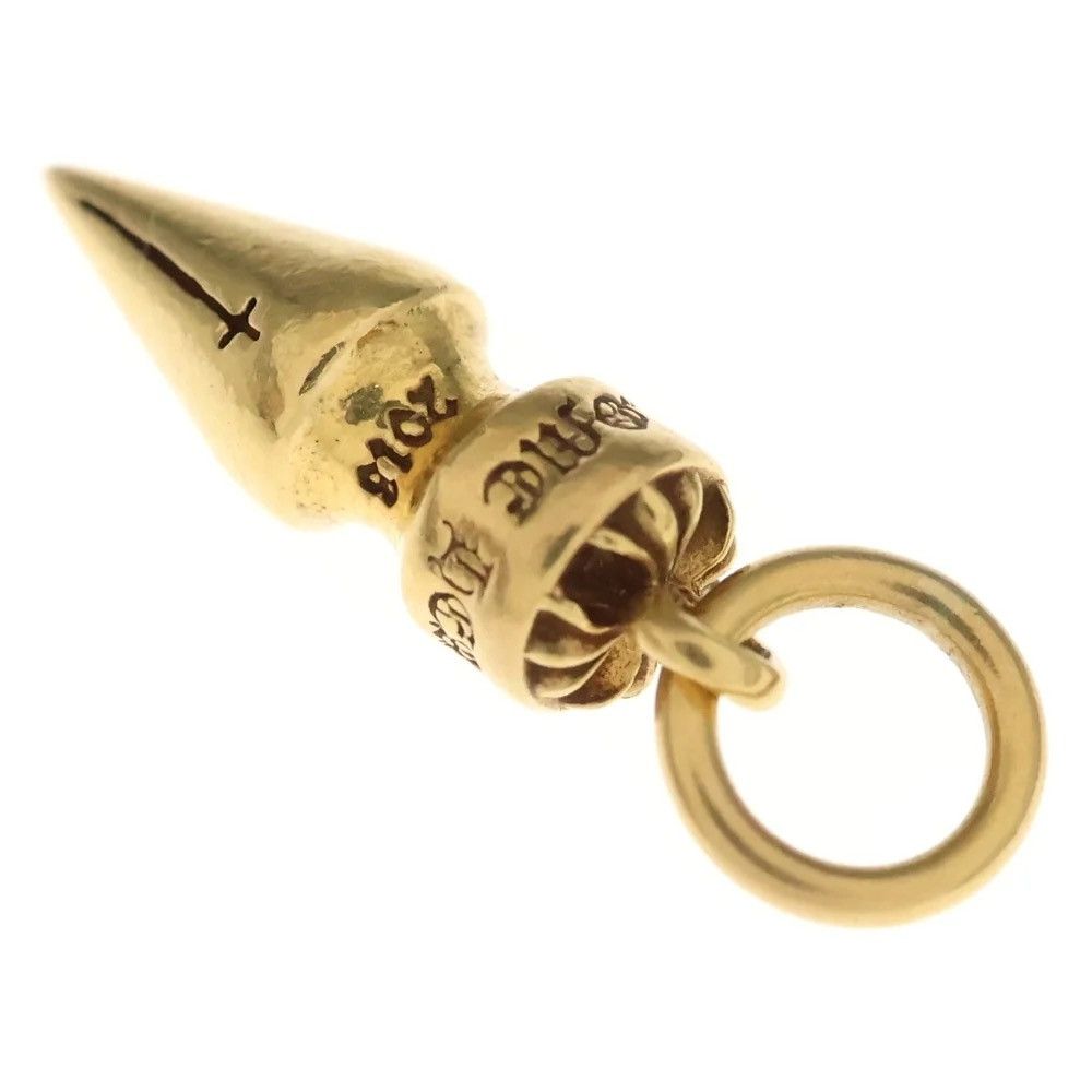 Chrome Hearts Chrome Hearts 22k Gold Spike Pendant Necklace Charm Size ONE SIZE - 6 Thumbnail
