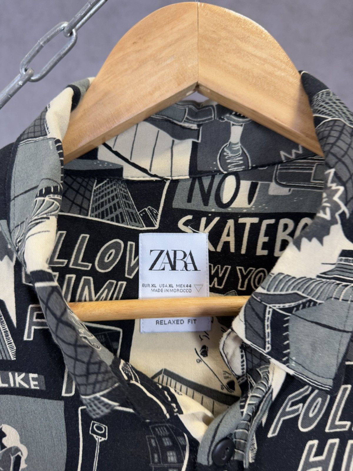 Zara Zara Man art crazy shirt Size US XL / EU 56 / 4 - 4 Thumbnail