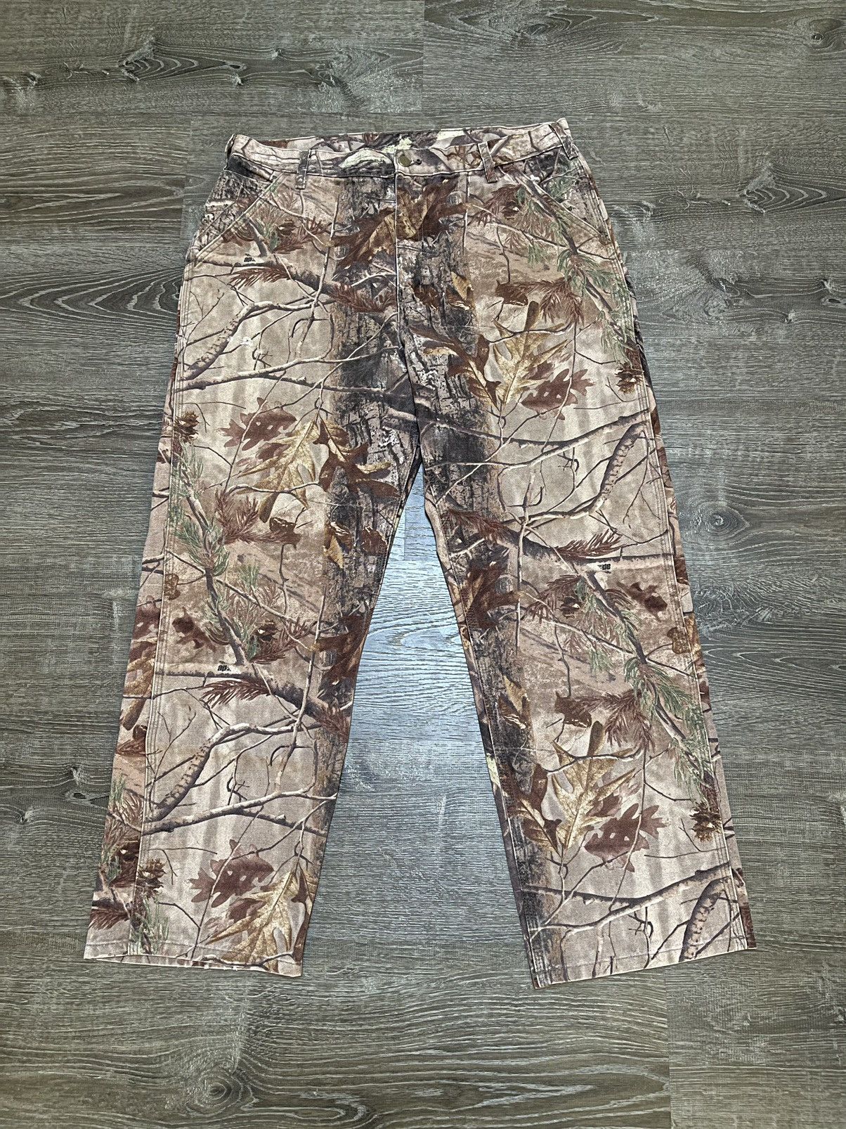 image of Crazy Carhartt Realtree Camo Pants, Men's (Size 38)