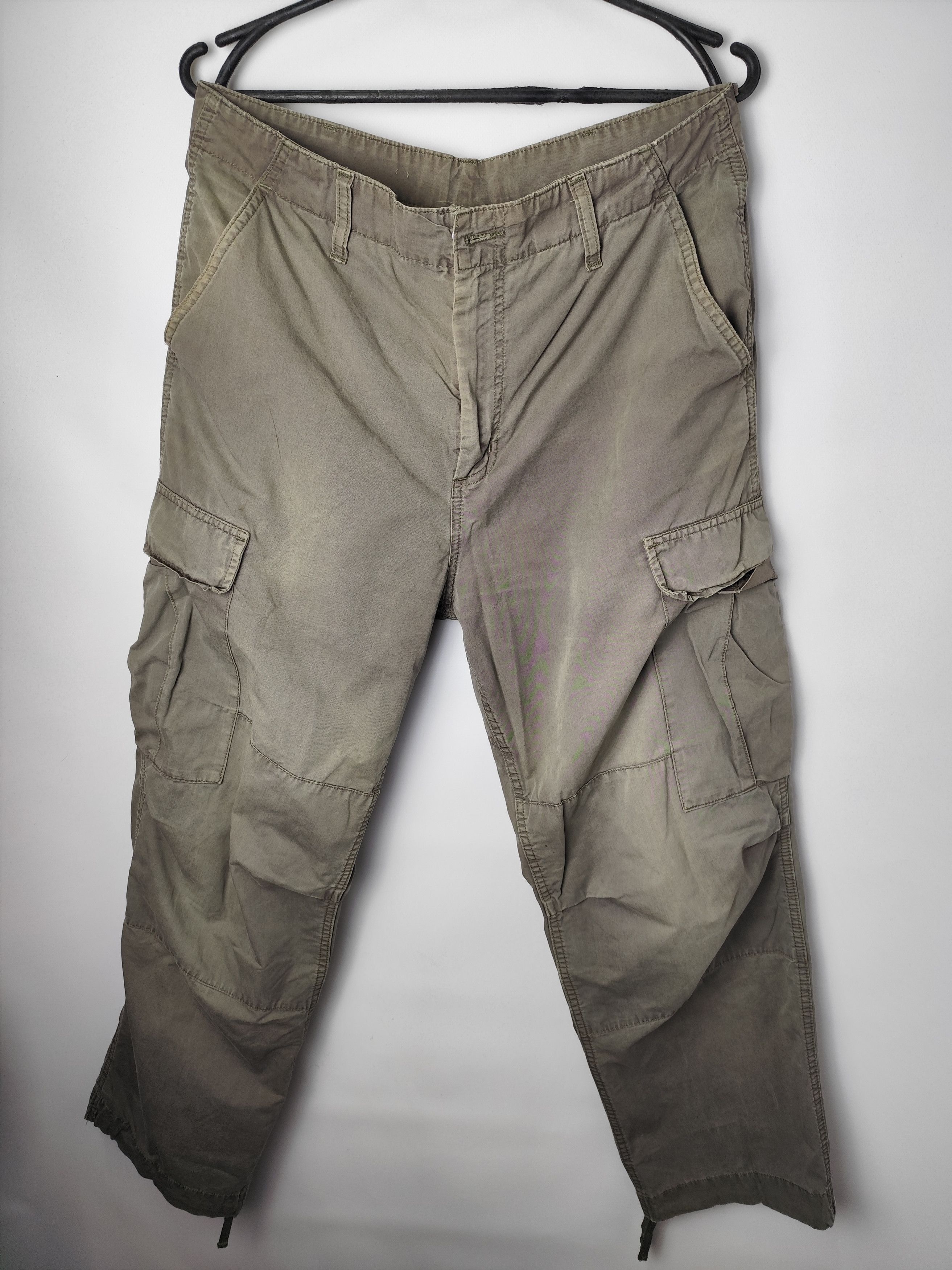 Carhartt Vintage Carhartt USA Olive Aviation Regular Cargo Pants 32 Size US 32 / EU 48 - 5 Thumbnail