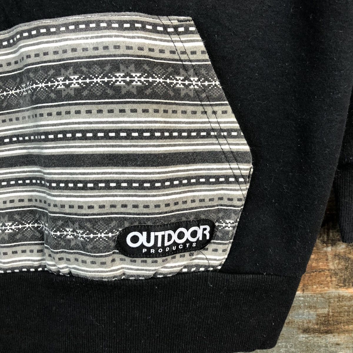 Other Outdoor Life Black sweatshirt Hoodie #A2330 Size US M / EU 48-50 / 2 - 9 Thumbnail