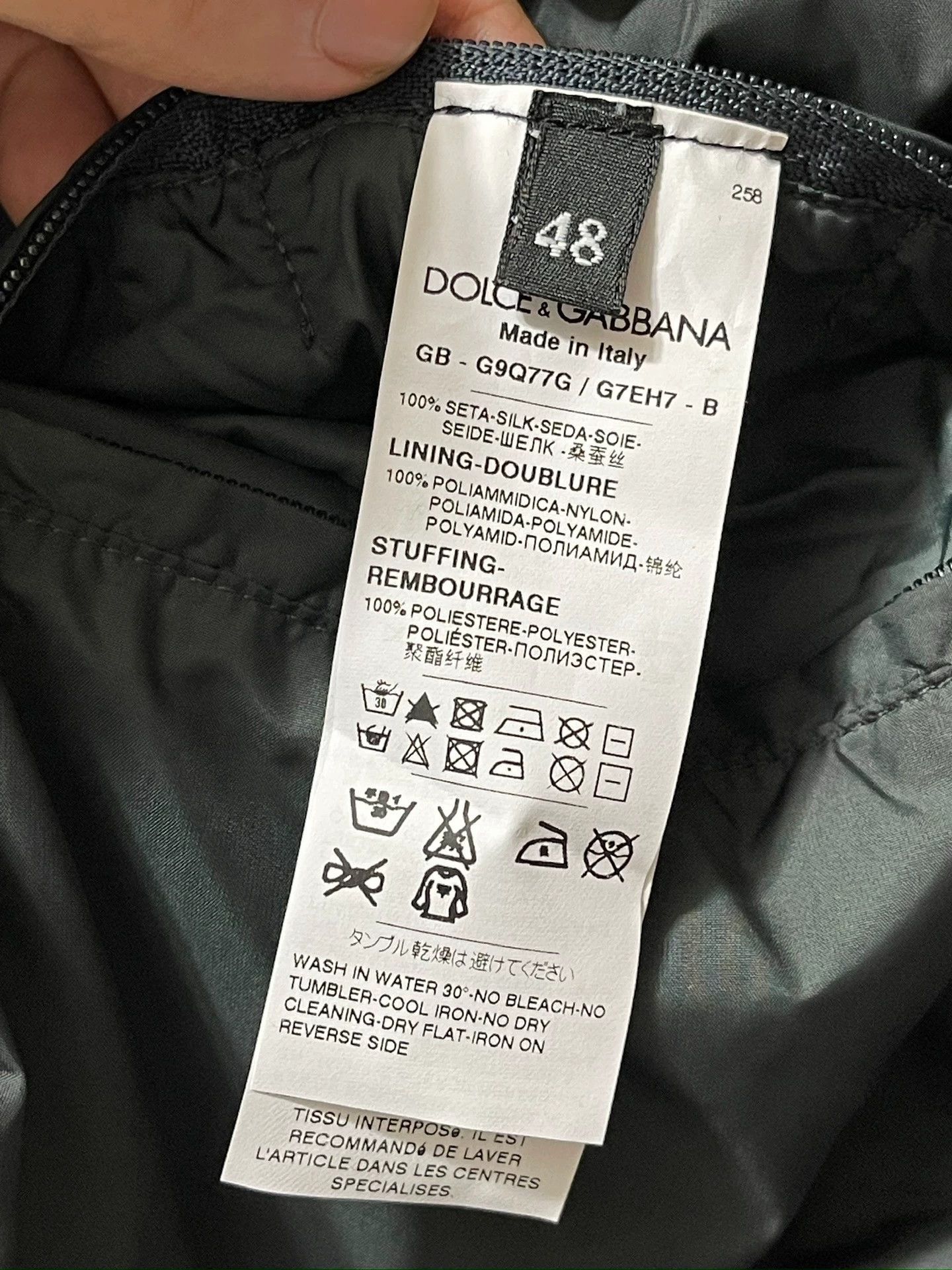 Dolce & Gabbana Dolce & Gabbana Padded Vest 48 new with tags Size US M / EU 48-50 / 2 - 7 Thumbnail