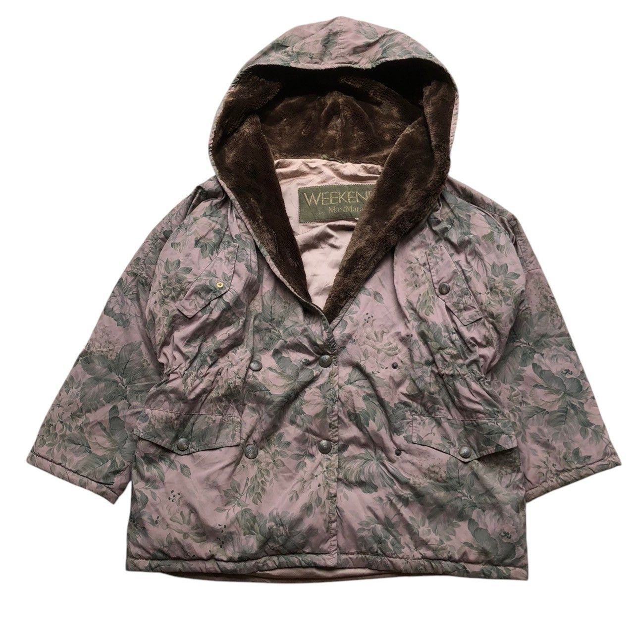 Max Mara × Vintage × Weekend Max Mara Vintage Weekend by Max Mara Italy Designer Floral Coats Size M / US 6-8 / IT 42-44 - 1 Thumbnail