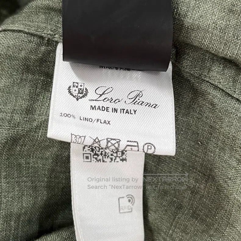 Loro Piana Loro Piana Green shirt Size US L / EU 52-54 / 3 - 8 Thumbnail