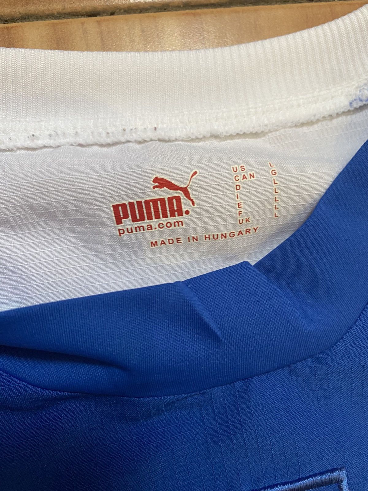 Puma Puma 2006 World Cup #9 Luca Toni Soccer Jersey Size US L / EU 52-54 / 3 - 16 Thumbnail