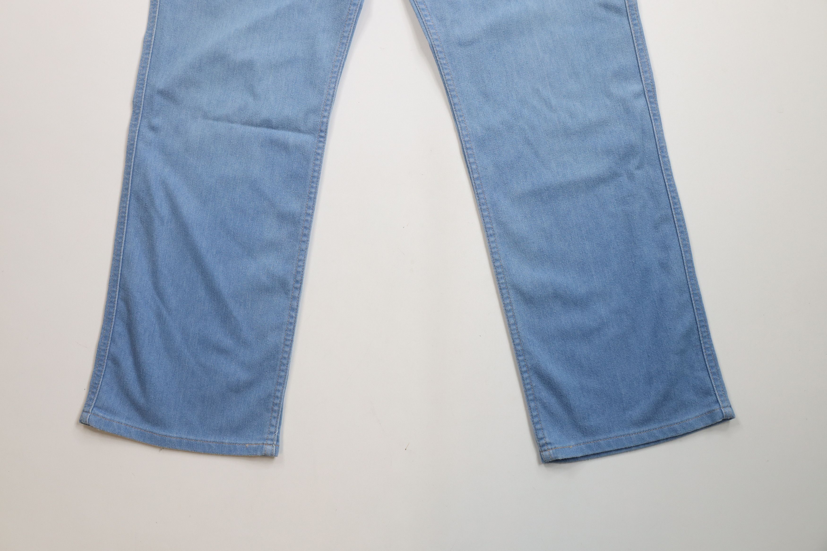Levi's × Vintage Vintage 90s Levis Flared Wide Leg Denim Jeans Blue Size US 36 / EU 52 - 4 Thumbnail