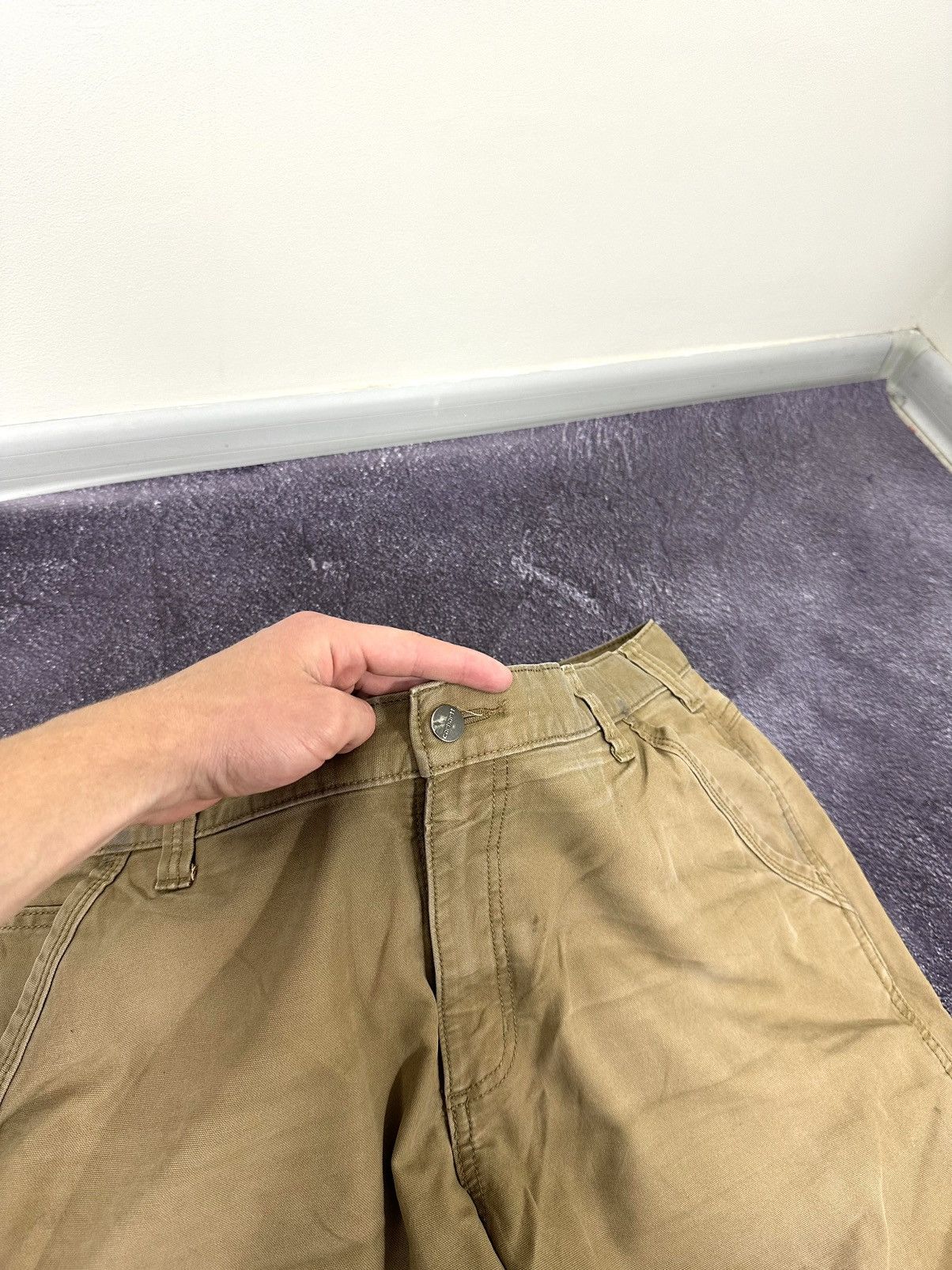 Carhartt Vintage Carhartt Carpenter Relaxed Fit USA Cargo Work Pants Size US 40 / EU 56 - 11 Thumbnail