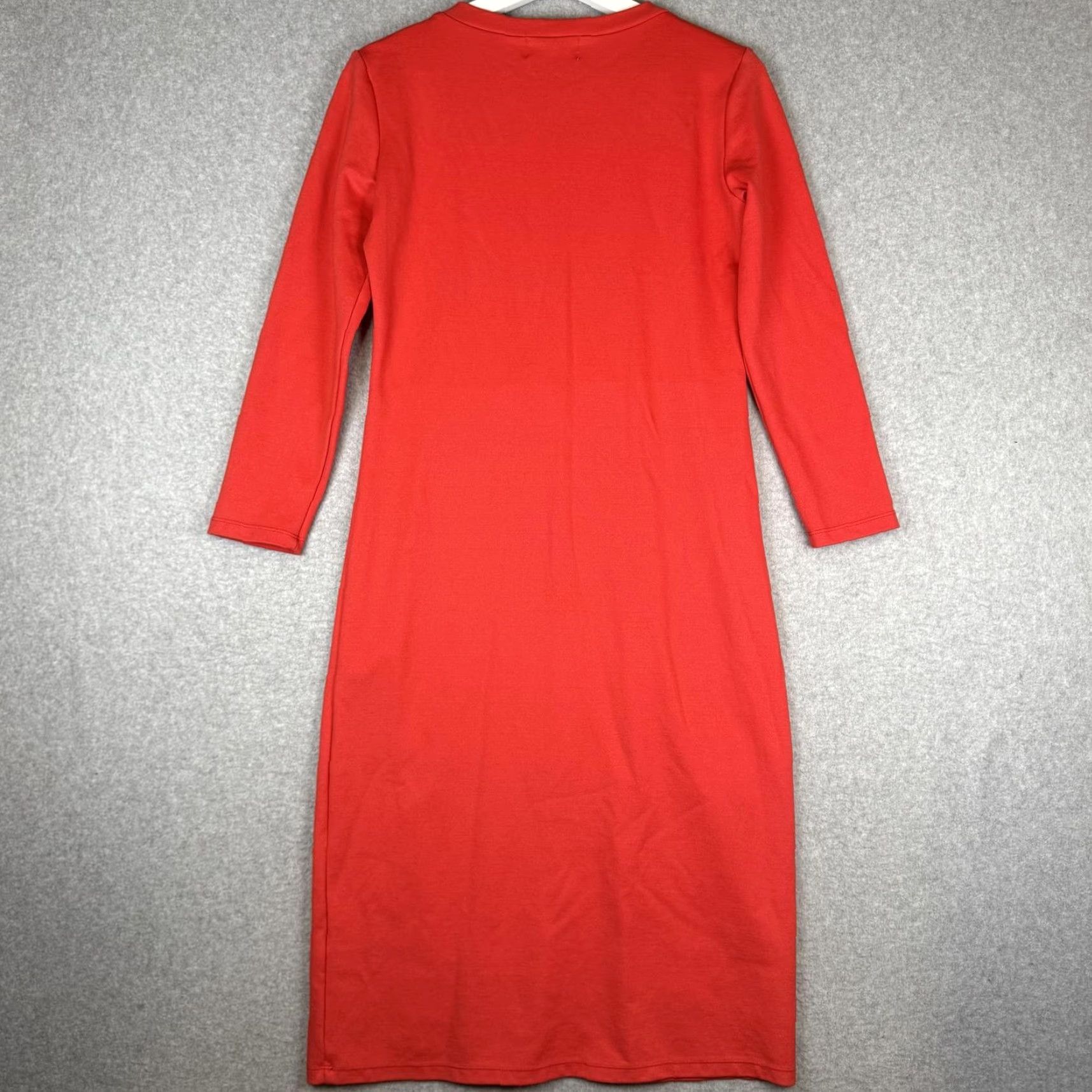 Vintage sonnet james Play Dress Womens Small dark coral Pullover Maxi Long Orange S Ladies/ Women Lightweight Minimalist Size S / US 4 / IT 40 - 5 Thumbnail