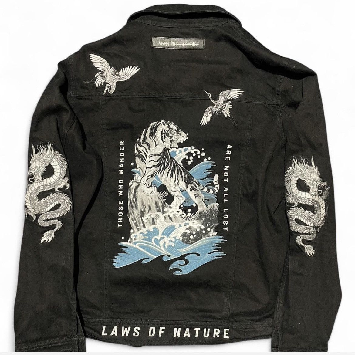 Maniere De Vior Maniere de voir Denim jacket Size US M / EU 48-50 / 2 - 1 Thumbnail