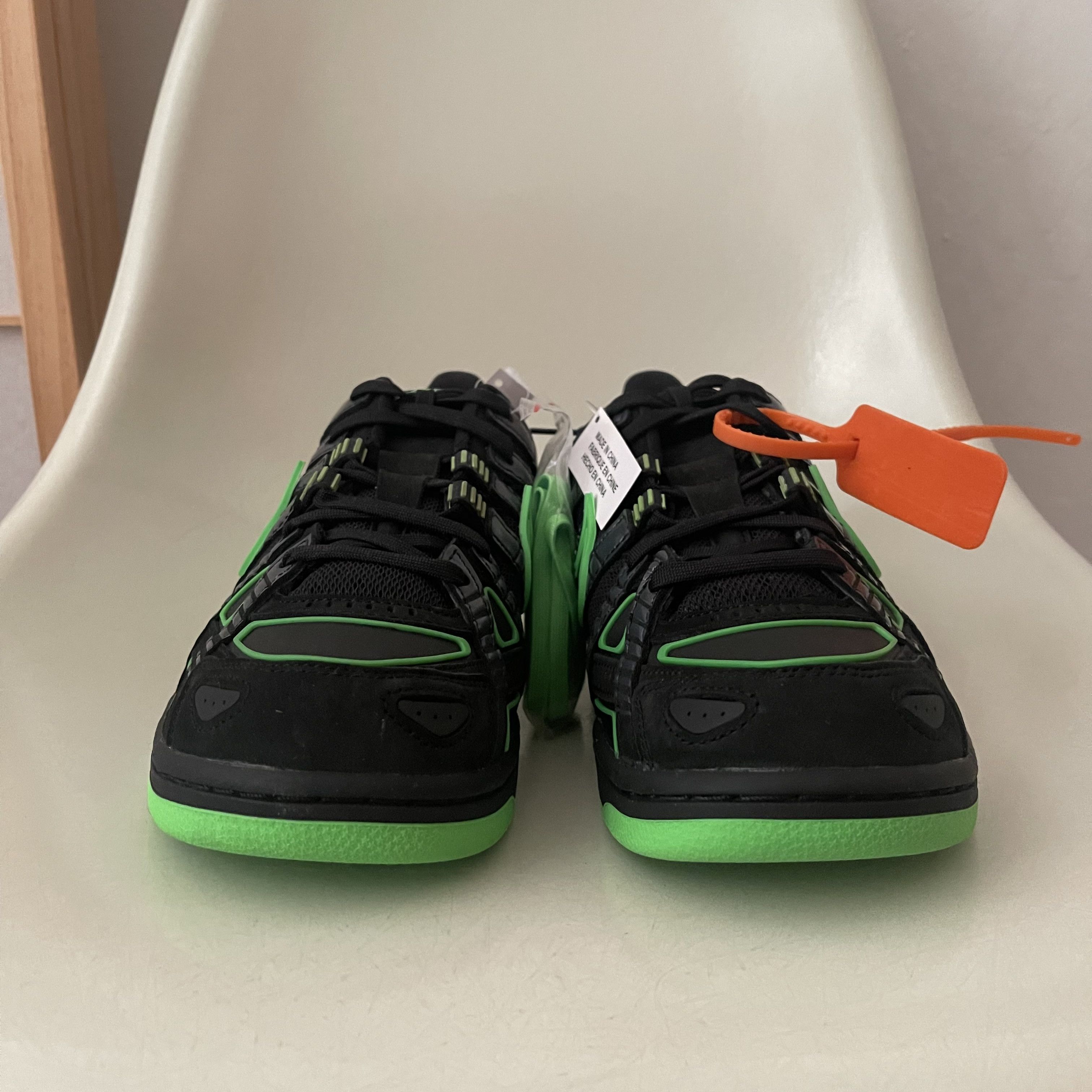 Nike × Off-White Air Rubber Dunk Green Strike NEW Size US 9.5 / EU 42-43 - 3 Thumbnail