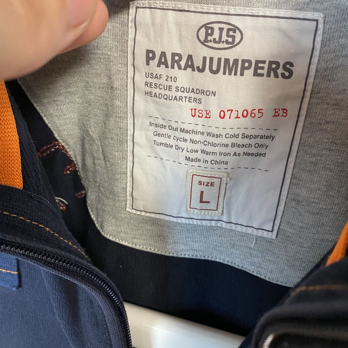 Parajumpers Parajumpers Zip Hoodie Navy Size M - L Size US L / EU 52-54 / 3 - 8 Thumbnail