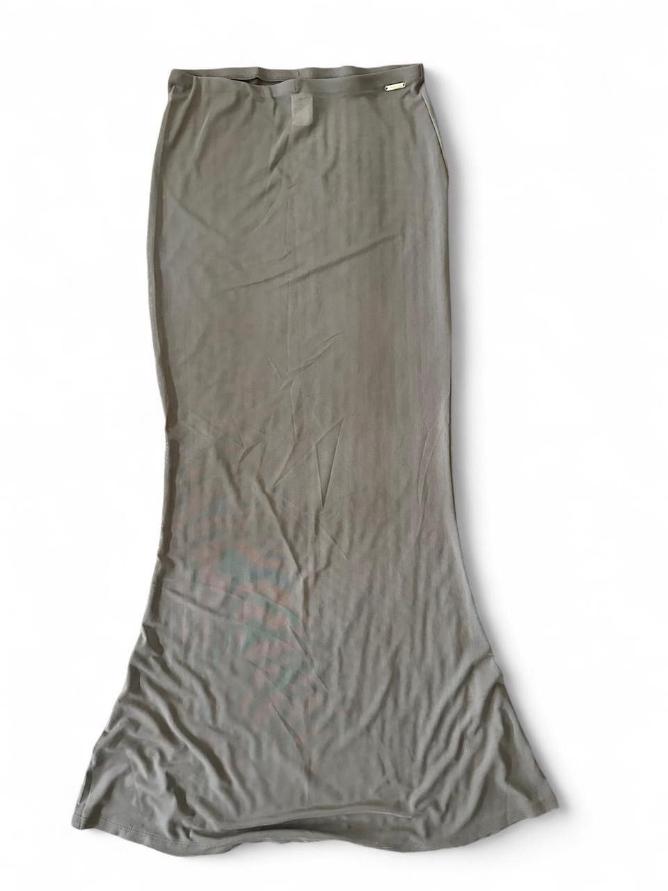 Missguided Missguided Taupe Sheer Cover Up Skirt size L Size 32" / US 10 / IT 46 - 1 Thumbnail
