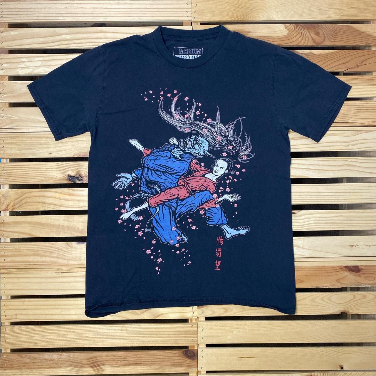 Other Meerkatsu Black Anime BJJ Fightwear Tee Size Medium Size US M / EU 48-50 / 2 - 1 Thumbnail
