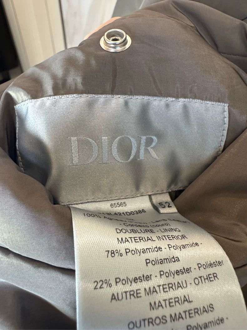Dior Dior Wear hats on both sides and wear printed leather jacke Size US L / EU 52-54 / 3 - 7 Thumbnail