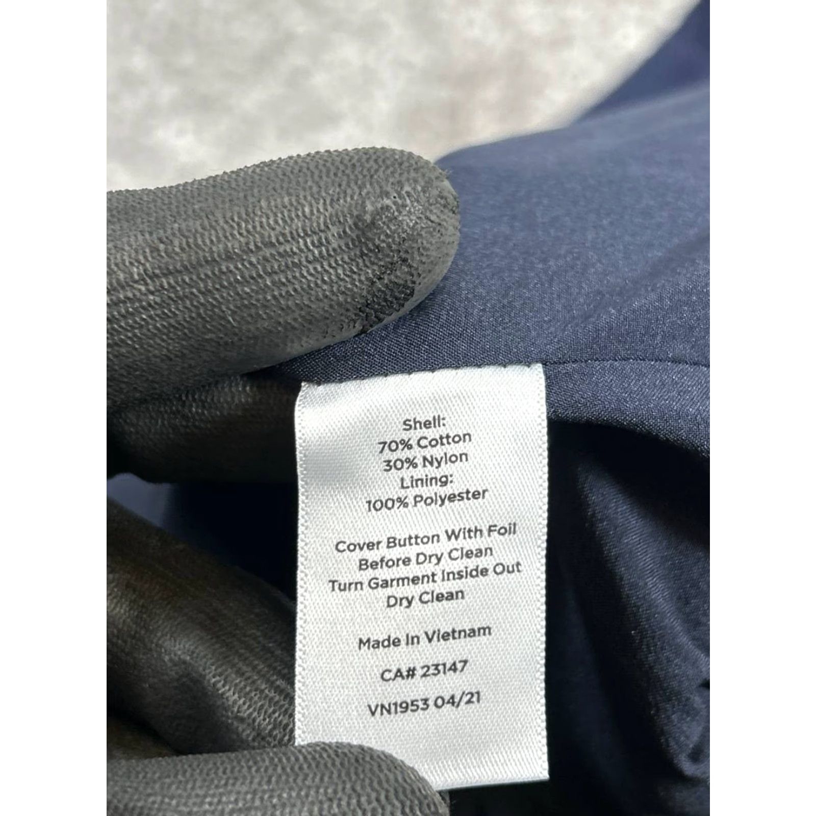 Talbots Talbots Jacket Womens 4 Blue Cotton Knit Regular Button Front Casual Spring Fall Winter Adults Size S / US 4 / IT 40 - 4 Thumbnail