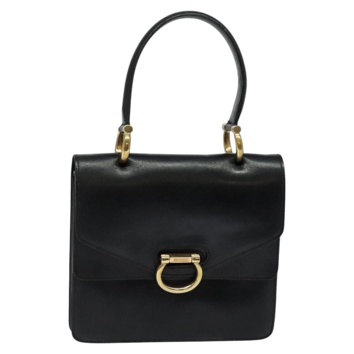 Celine Celine Gancini Handbag Leather Size ONE SIZE - 1 Thumbnail