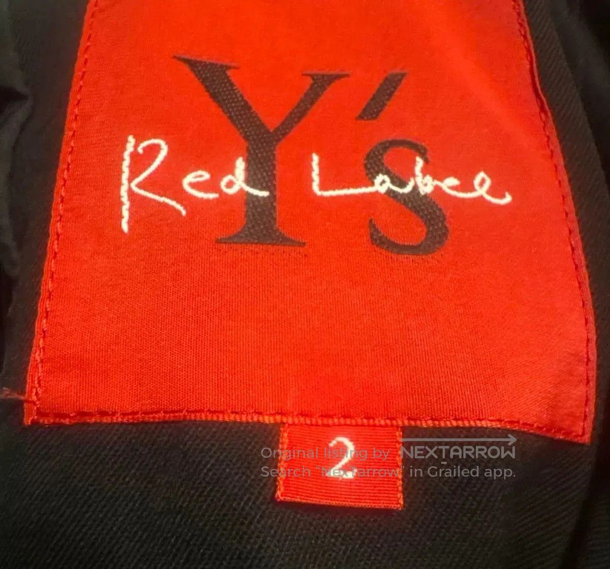 Yohji Yamamoto Y's Red Label Tailored Jacket. Size US M / EU 48-50 / 2 - 5 Thumbnail