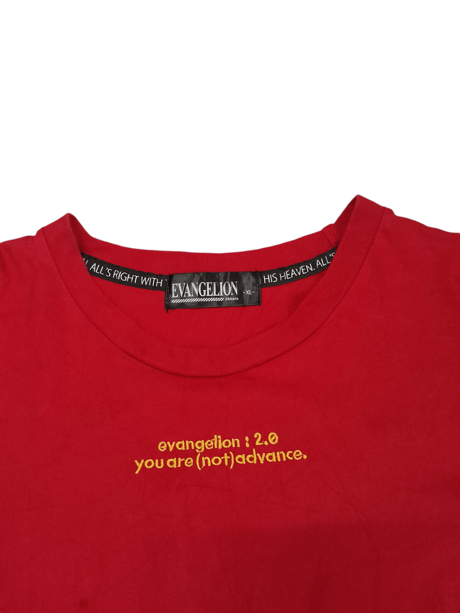 Anime × Vintage Evangelion Anime Japan Shirt (F350) Size US XL / EU 56 / 4 - 5 Thumbnail