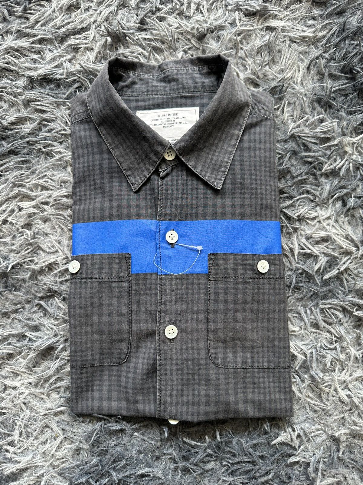WHIZ LIMITED 2009 S/S - Whiz Limited checker button up shirt Size US M / EU 48-50 / 2 - 8 Thumbnail
