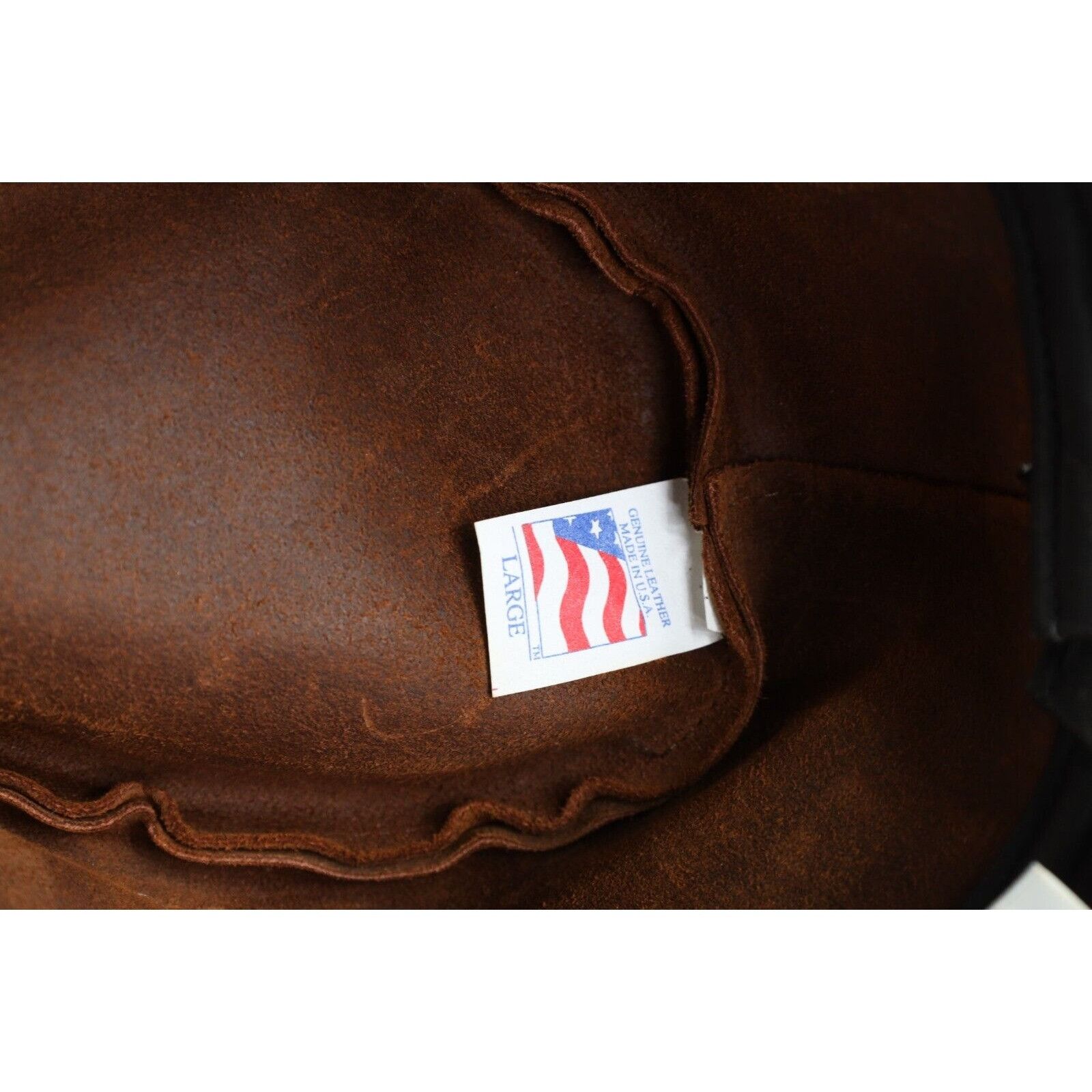 Minnetonka × Vintage Vintage 90s Minnetonka Leather Outback Bush Safari Hat Size ONE SIZE - 9 Thumbnail