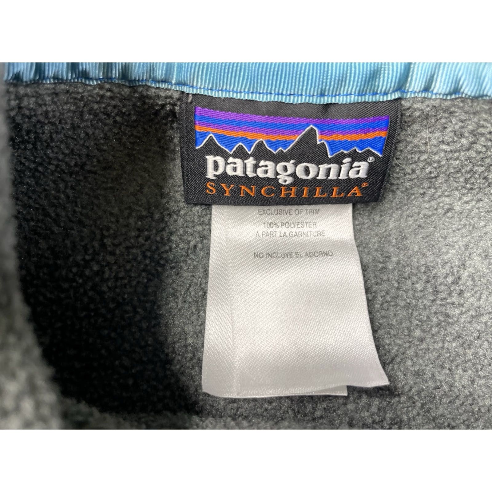 Patagonia Patagonia Synchilla Fleece Jacket Womens Size S Gray Purple Snap-T Size S / US 4 / IT 40 - 3 Thumbnail