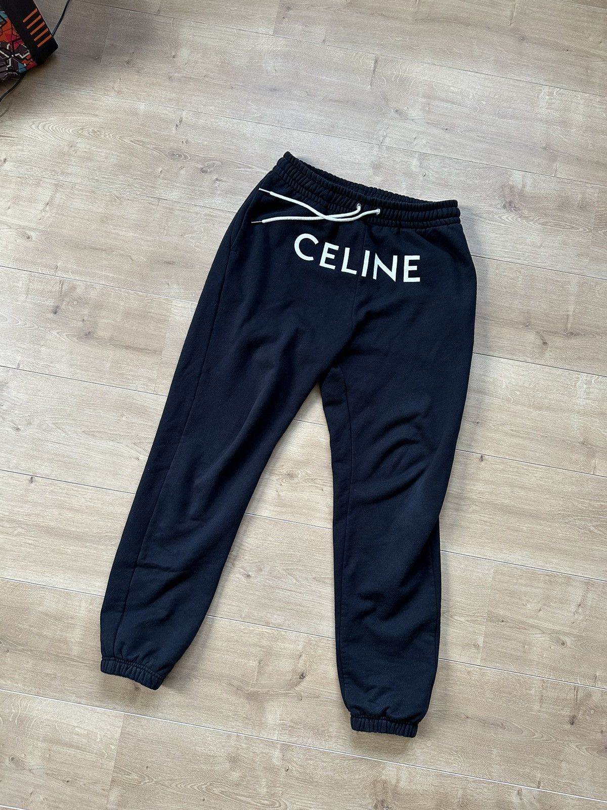 Image of Celine Paris Sweatpants in Black, Men's (Size 33)