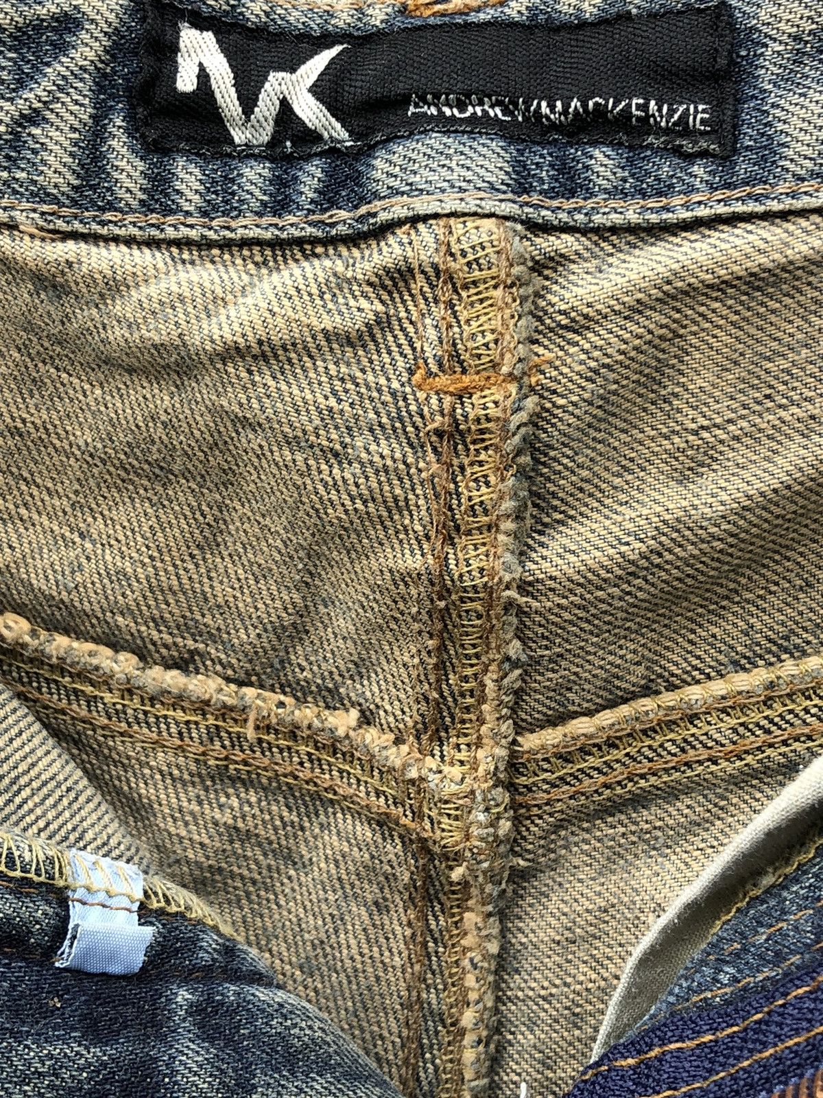Andrew Mackenzie Andrew Mackenzie Distressed Jeans Size US 30 / EU 46 - 14 Thumbnail