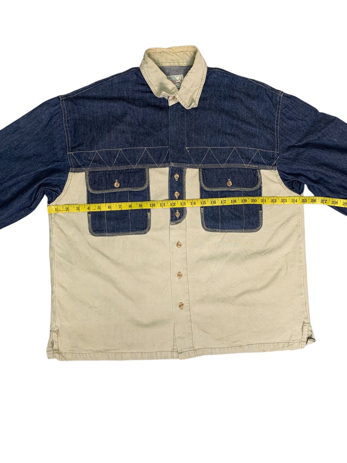 Indian Motorcycle Rare Design A Indian - Club Collection Soft Denim Shirts Size US XL / EU 56 / 4 - 7 Thumbnail