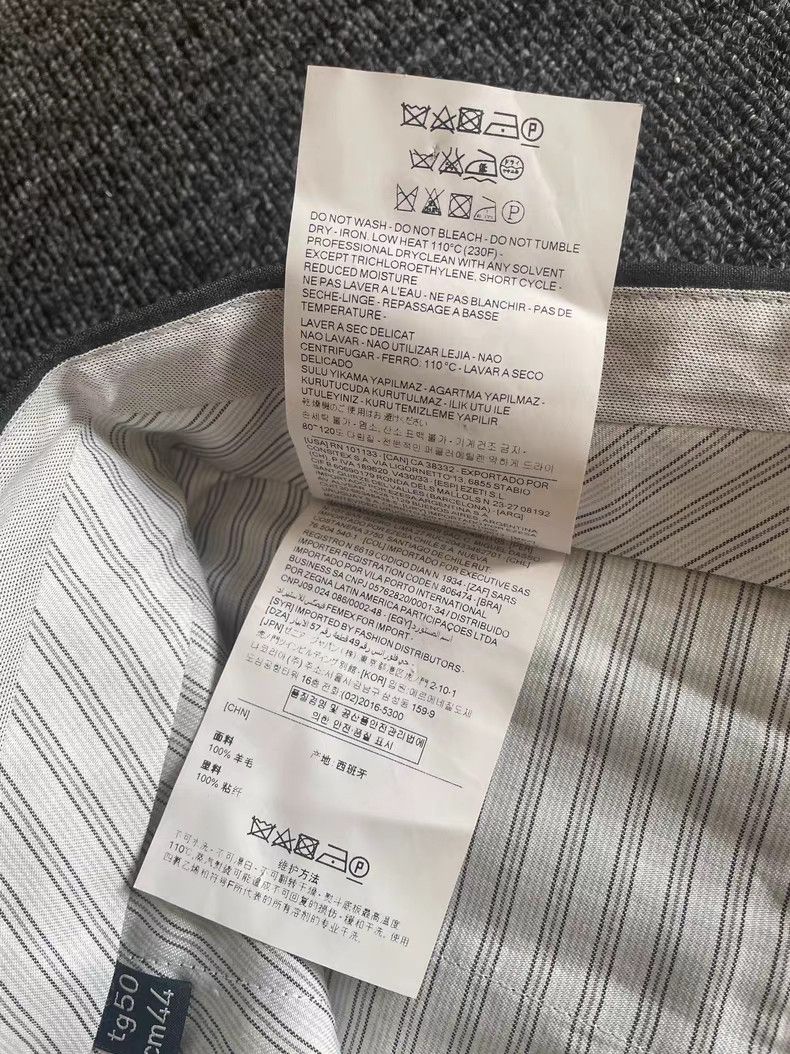 Ermenegildo Zegna Ermenegildo Zegna Main Line Size 42R - 2 Thumbnail