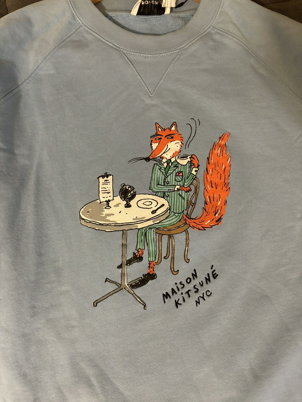 Maison Kitsune Maison Kitsuné NYC Fox Sweater Size US L / EU 52-54 / 3 - 1 Thumbnail