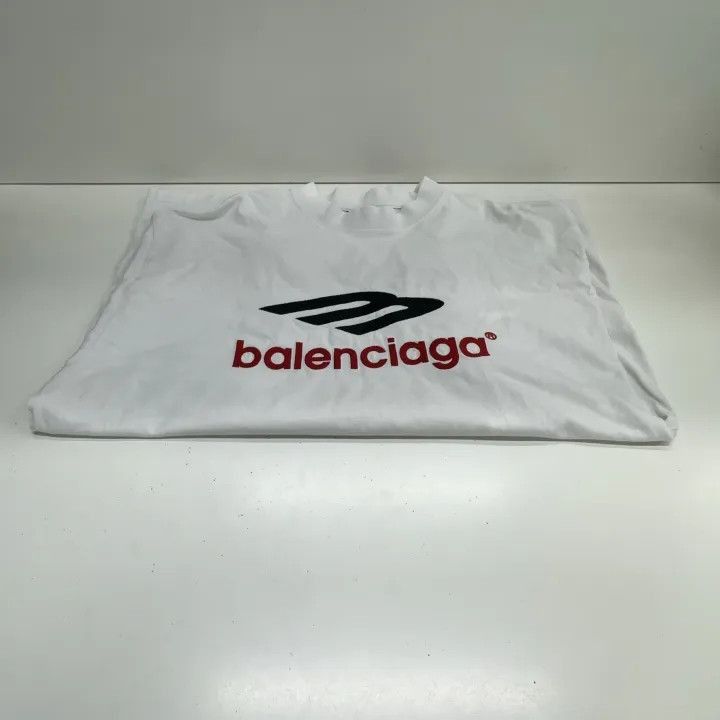 Balenciaga Balenciaga 3B Sports Icon Embroidered T-Shirt 0079-2507 Size US XXS / EU 40 - 8 Thumbnail