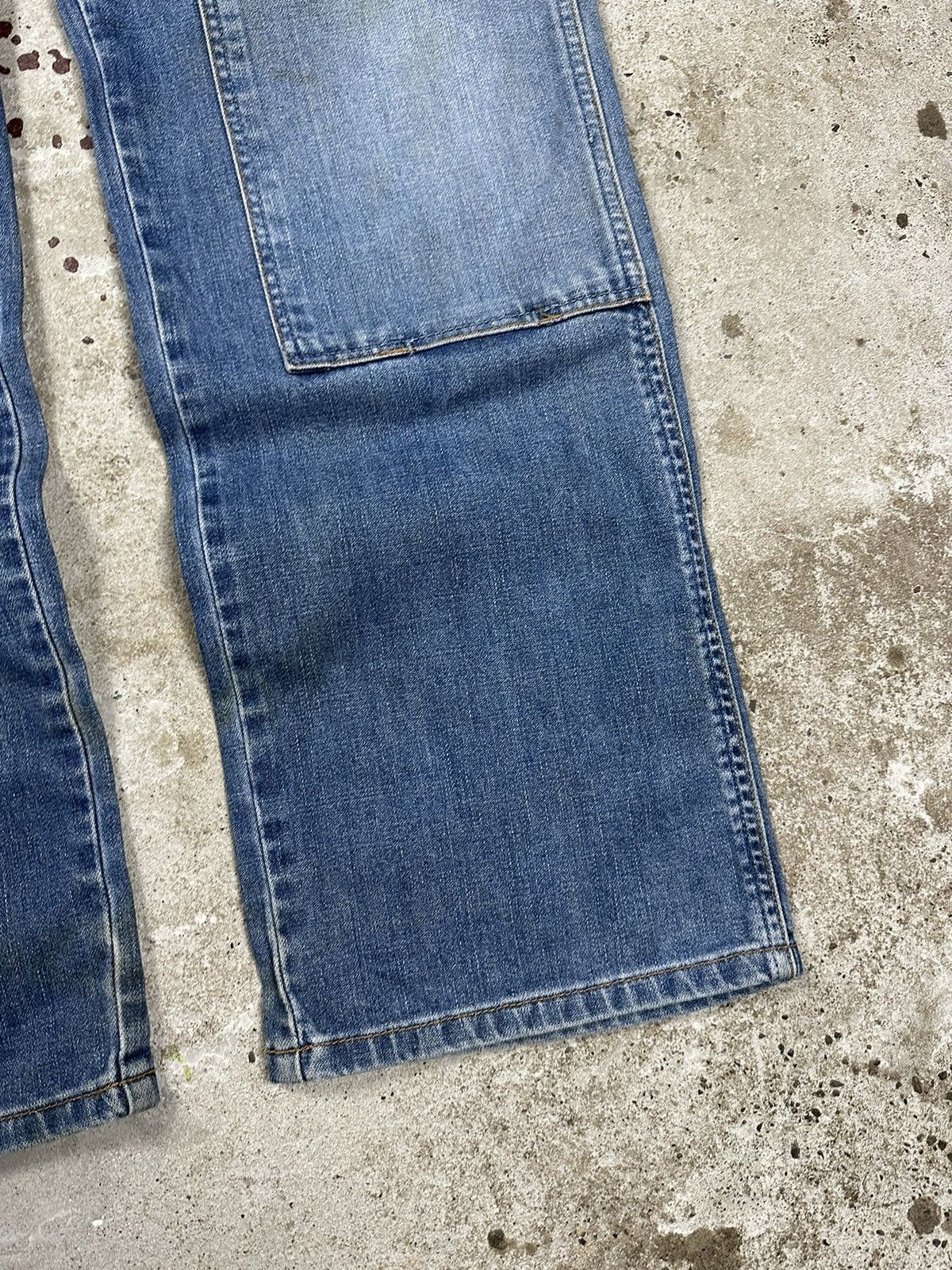 Vintage × Wrangler Vintage Y2K Wrangler Double Knee Repaired Denim Pants Jeans Size US 30 / EU 46 - 5 Thumbnail