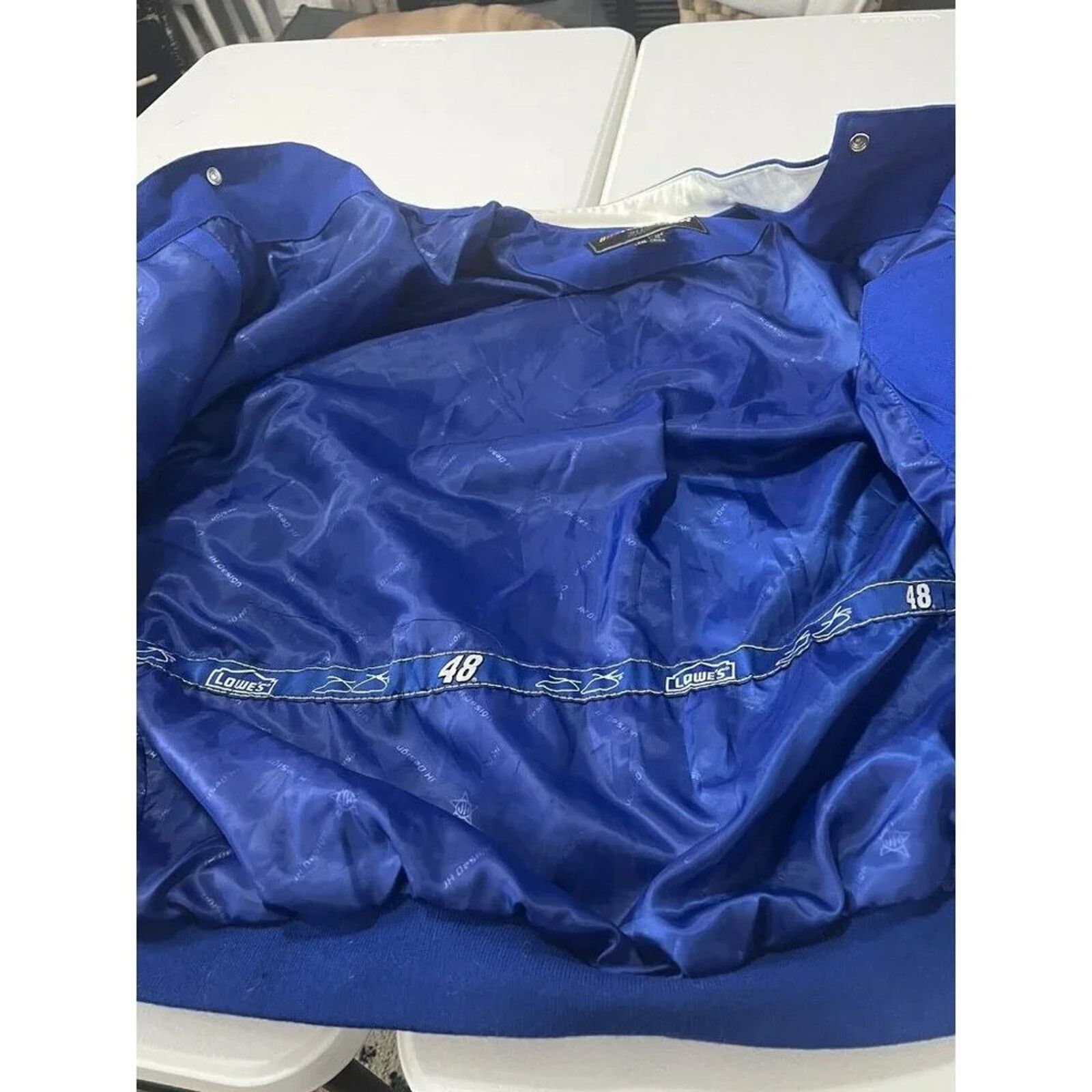 JH Design Nascar Jimmie Johnson Lowe's JH Design Racing Jacket 2XL New Size US XXL / EU 58 / 5 - 14 Thumbnail