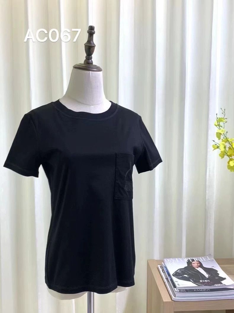 Hermes HERMES Black Short Sleeve T-shirt - dmc Size US XS / EU 42 / 0 - 1 Thumbnail