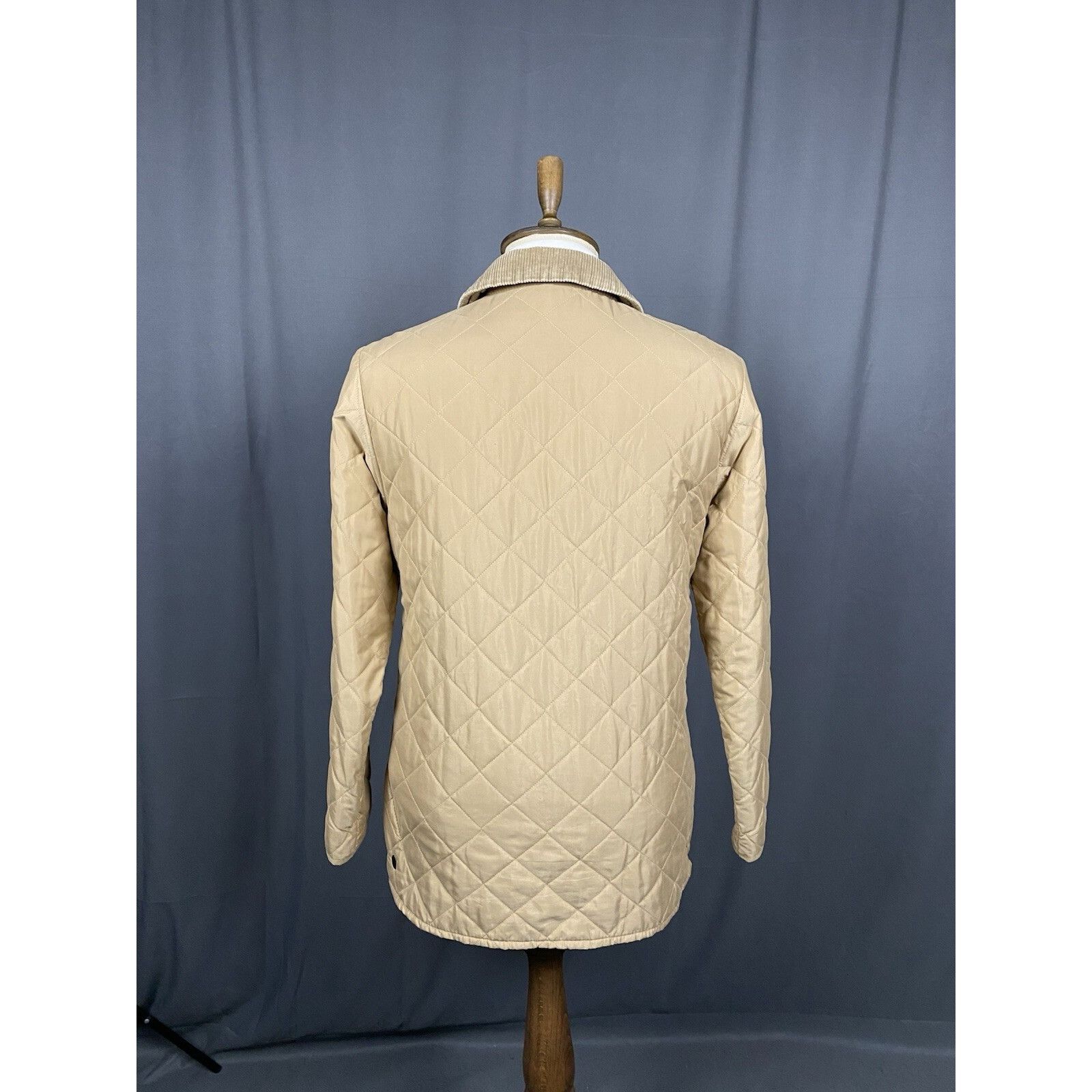 Barbour Barbour Eskdale Men's Beige Quitled Jacket Size S Size US S / EU 44-46 / 1 - 7 Thumbnail