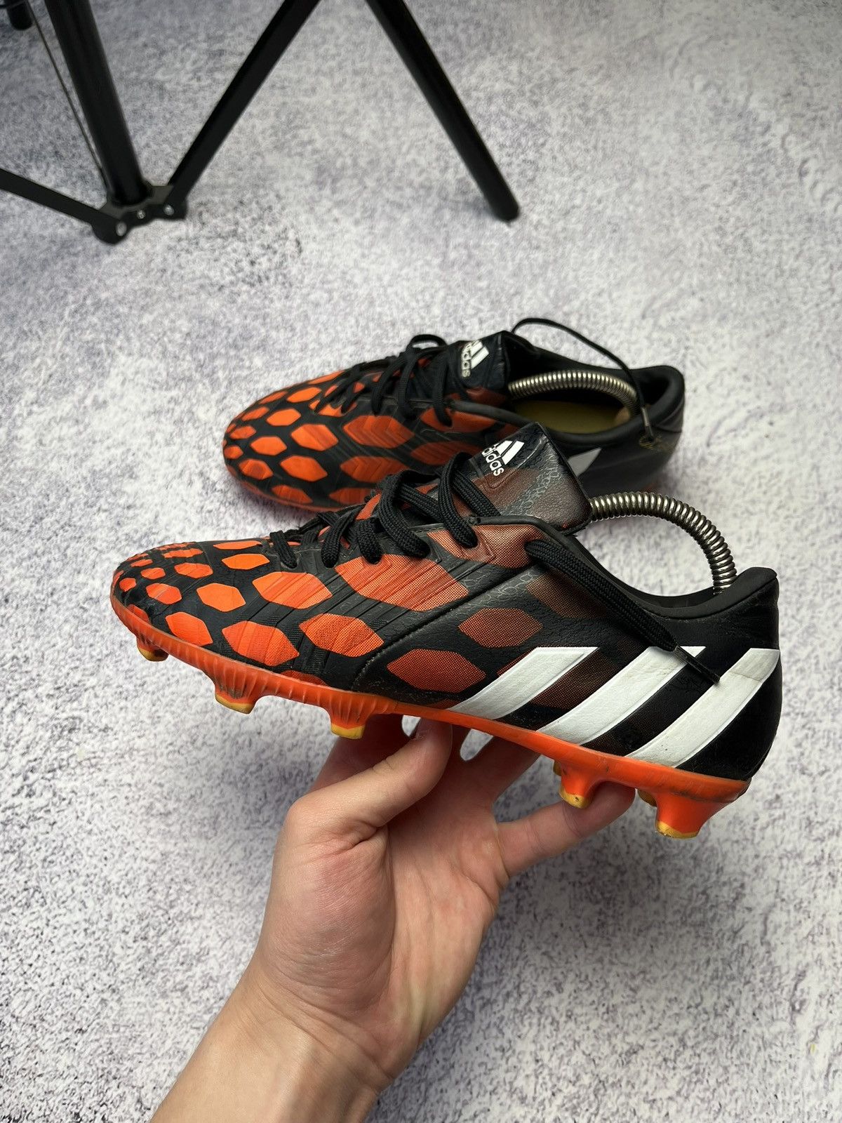 Adidas Adidas Predator Instinct SG Soccer Football Cleats Boots Size US 7 / EU 40 - 4 Thumbnail