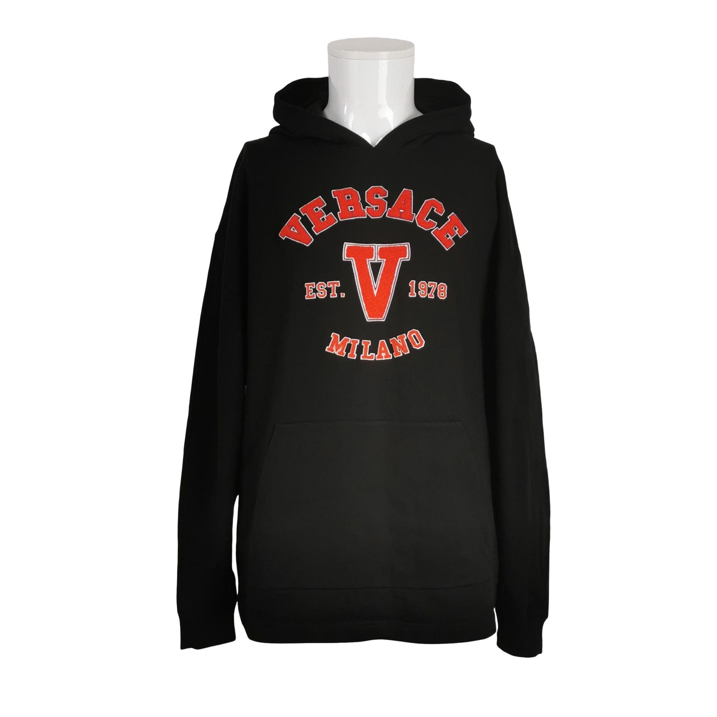 Versace Versace Milano Embroidered Hoodie Size M Size US M / EU 48-50 / 2 - 1 Thumbnail
