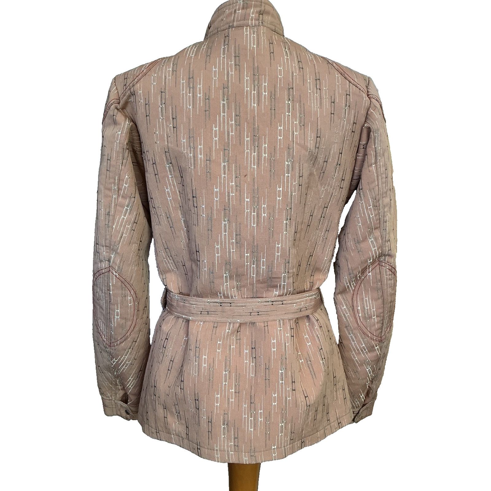 Other CUSTO ONE PEACH METALLIC EMBROIDERED SNAP & ZIP FRONT JACKET Size M / US 6-8 / IT 42-44 - 4 Thumbnail