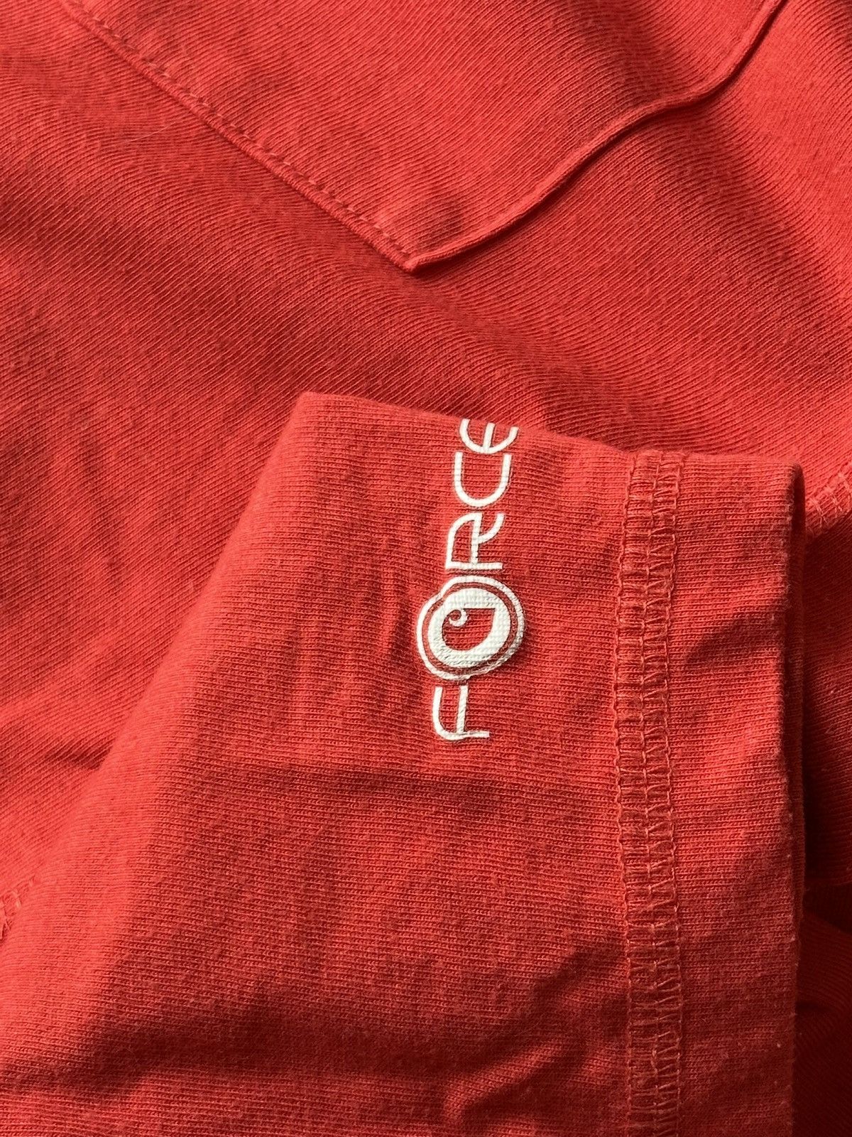 Carhartt Carhartt Force Red Logo Pocket Long Sleeve Tee Size US M / EU 48-50 / 2 - 10 Thumbnail