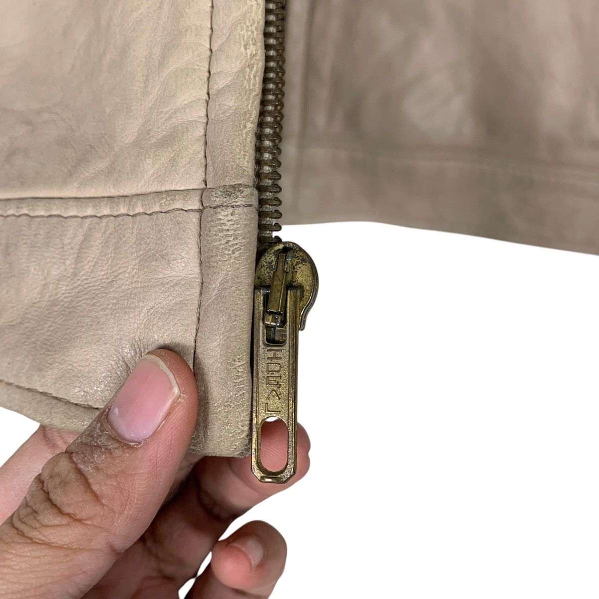 Schott Vintage 80s Schott Nyc Leather Jacket Size M / US 6-8 / IT 42-44 - 14 Thumbnail