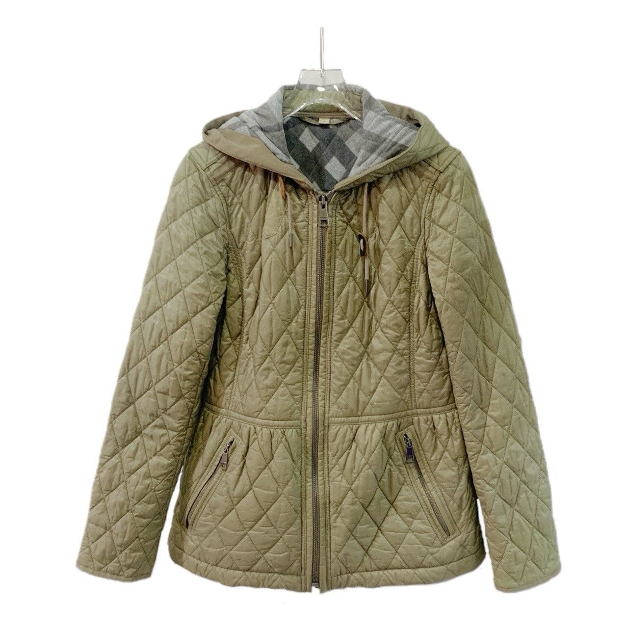 Burberry Burberry Military Green Cotton Jacket Size M / US 6-8 / IT 42-44 - 1 Thumbnail